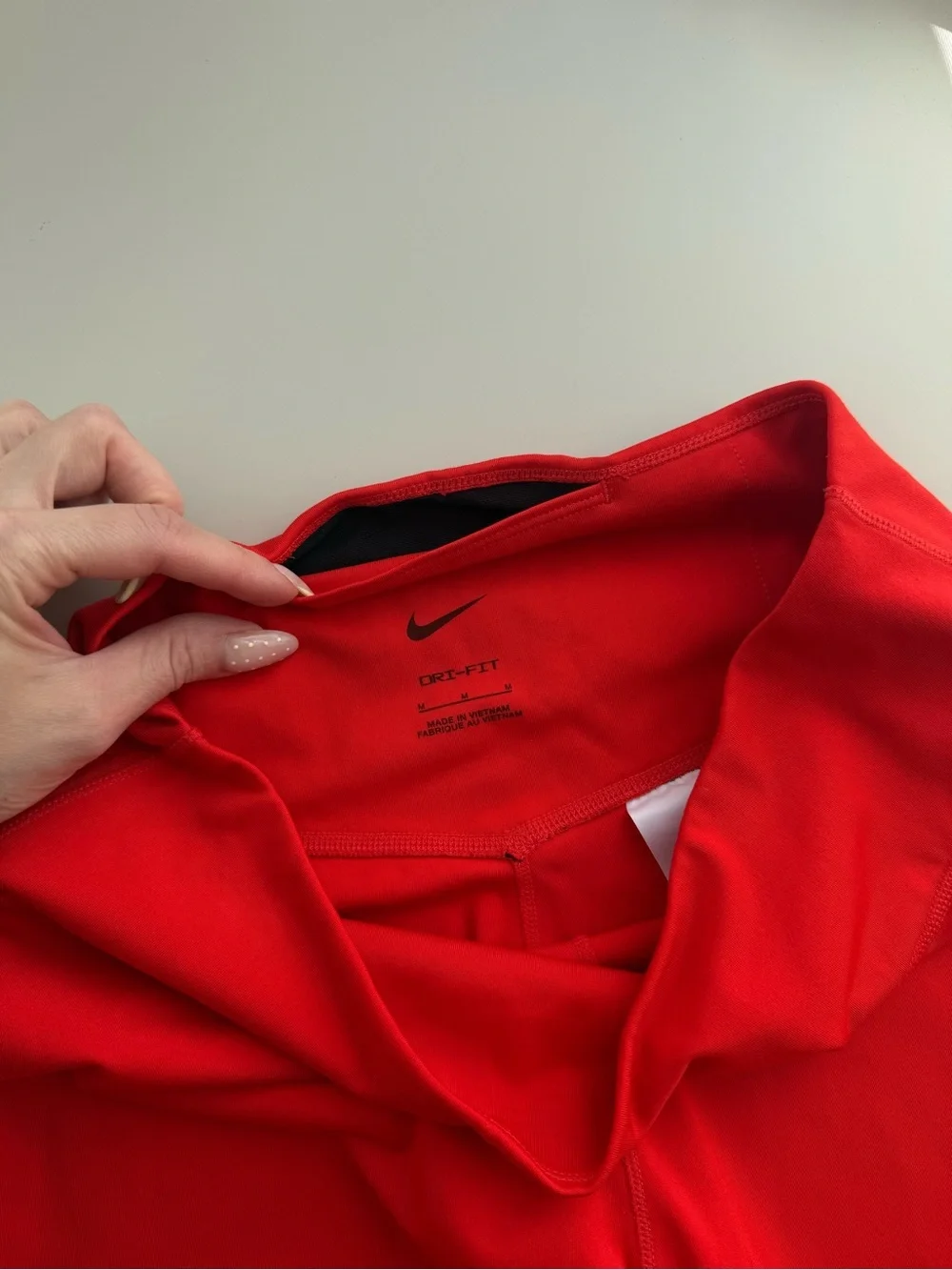 Nike Dri Fit Blood Orange Leggings Size M